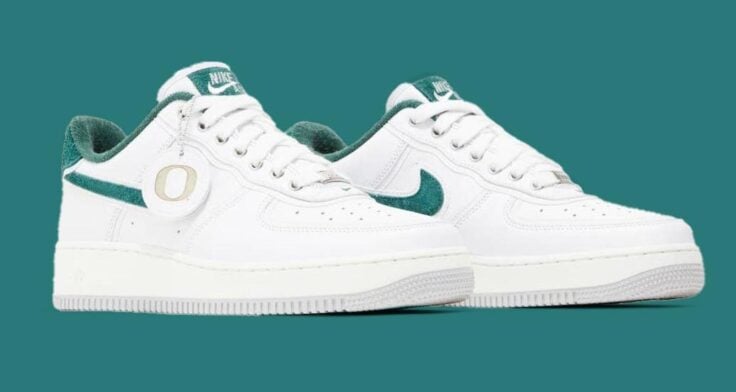 Division Street x Nike Air Force 1 Low x University of Oregon "Ducks of a Feather" HF0012-100-DSC