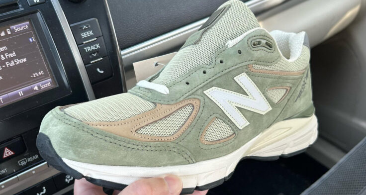 New Balance 990v4 "Olive" U990GT4