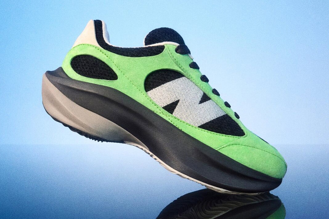 New Balance Warped Runner Suits up in “Green/Black”