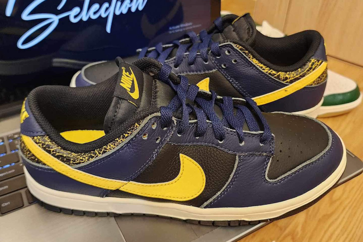 The Nike Dunk Low Vintage “Michigan” Releases in 2024