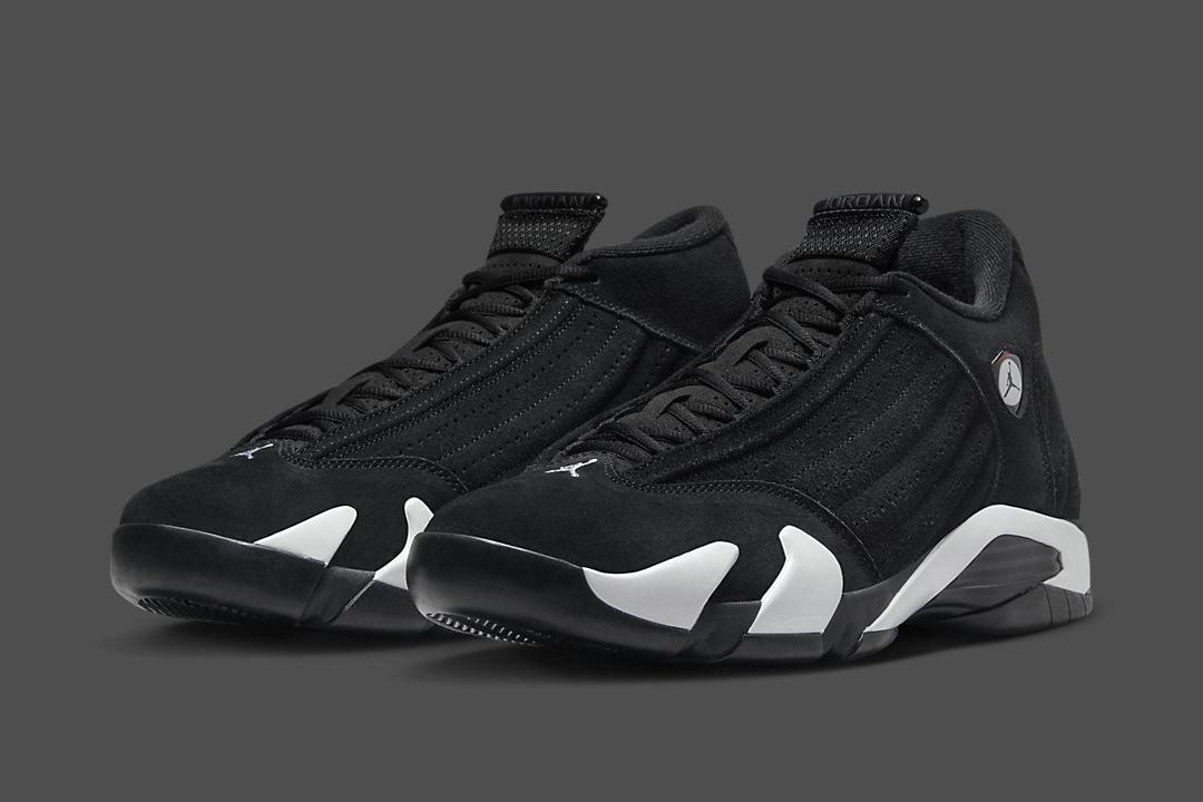 Air Jordan 14 "Black/White/Men Red" 487471-016