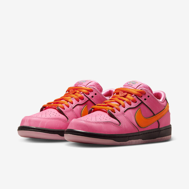 The Powerpuff Girls x T-shirt nike SB Dunk Low Blossom FD2631 600 02 750x750