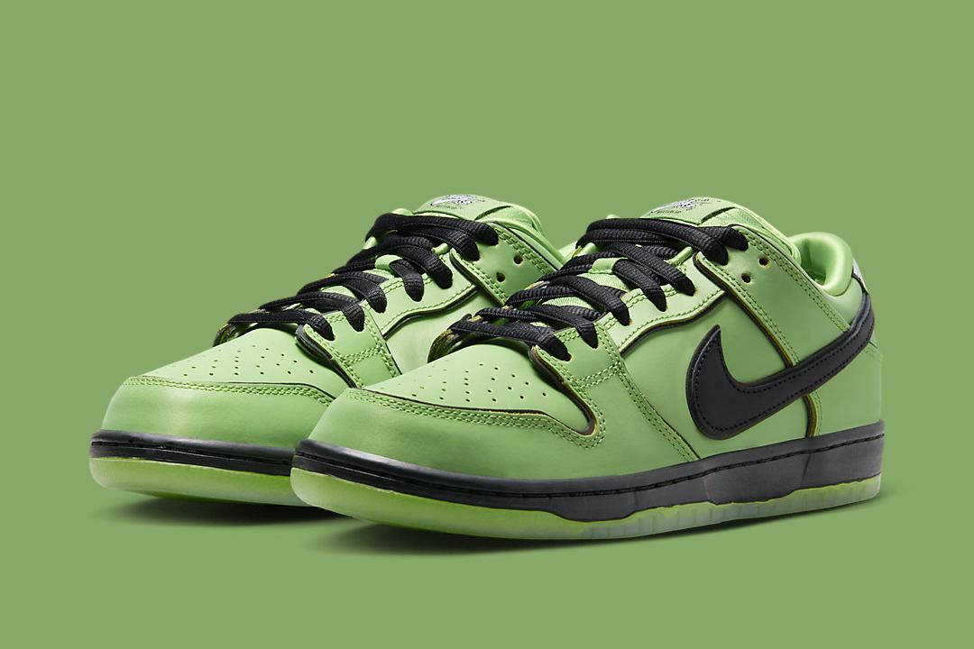 The Powerpuff Girls x Nike SB Dunk Low "Buttercup" FZ8319-300