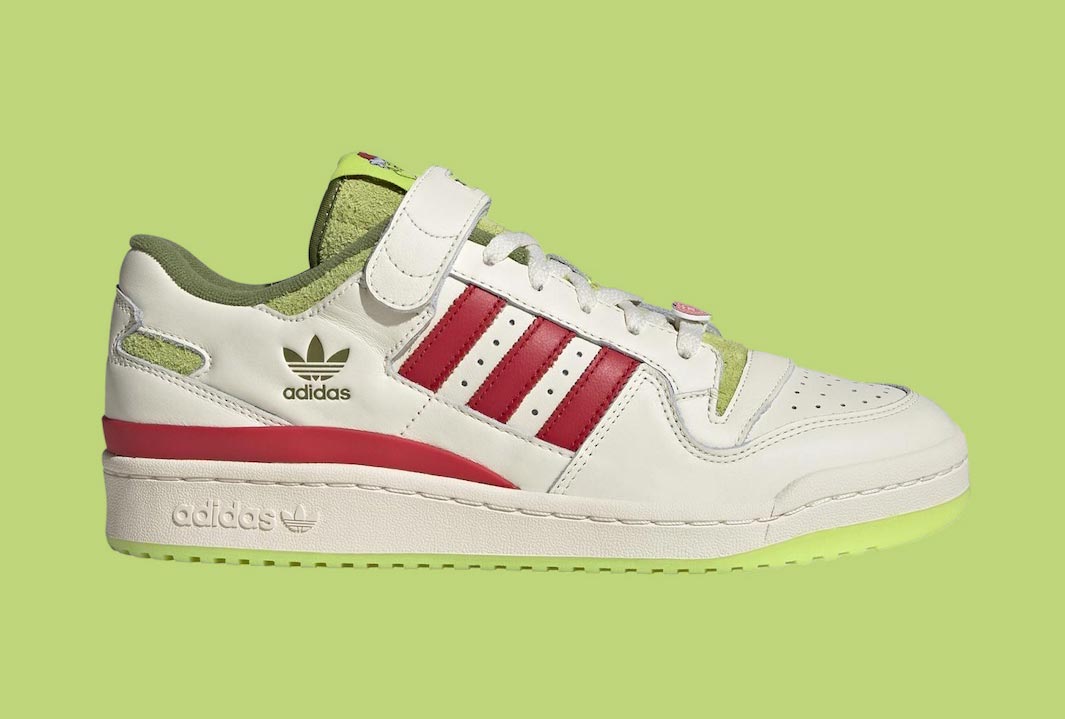The Grinch x Adidas Forum Low Arrives in Time for the Holidays
