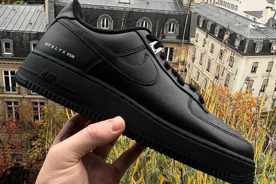 The ALYX x Nike Air Force 1 Low “Black” Release Next Month