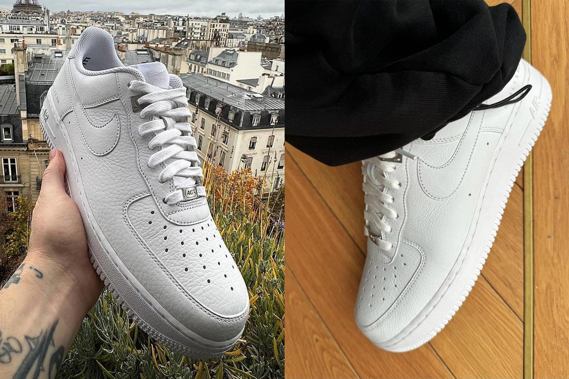 The ALYX x Nike Air Force 1 Low “White” Drops December 2023