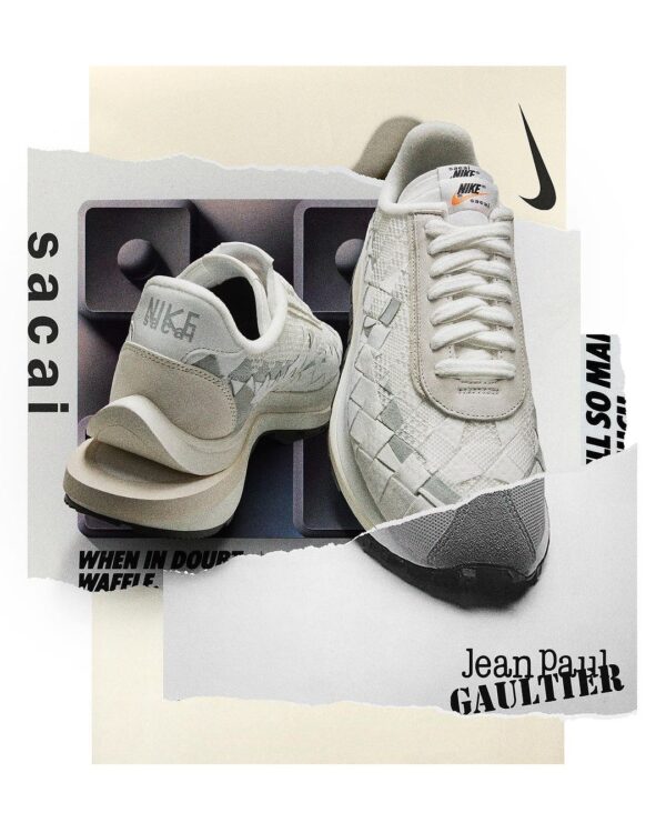 Jean Paul Gaultier x sacai x Nike LDVaporwaffle "White" DR5209-100