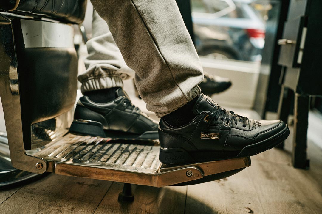 Mallet London x Reebok Workout Plus Nods to the UK Music Scene