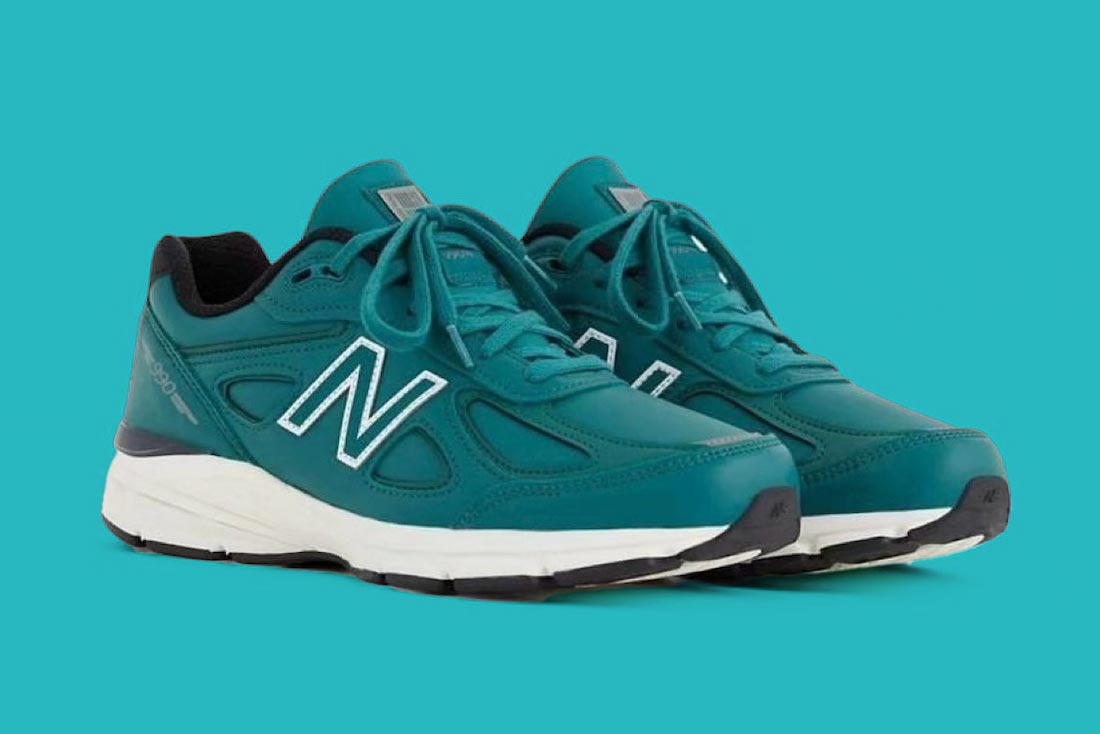 A “Teal” New Balance 990v4 Made In USA Arrives This Month