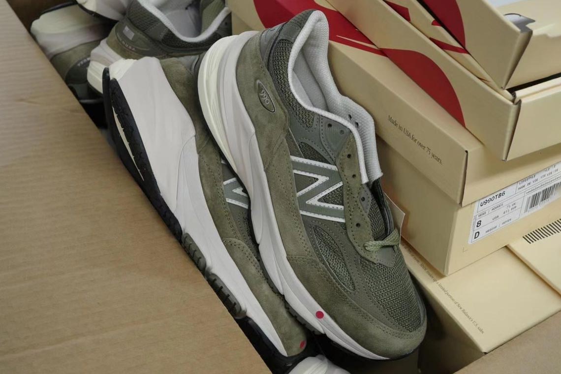 The New Balance 990v6 Made In USA Suits up in “True Camo”