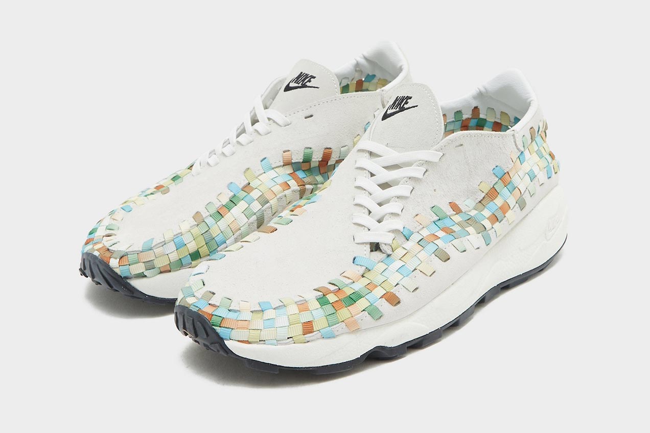 Nike Air Footscape Woven Returns in “Rainbow” in February 2024