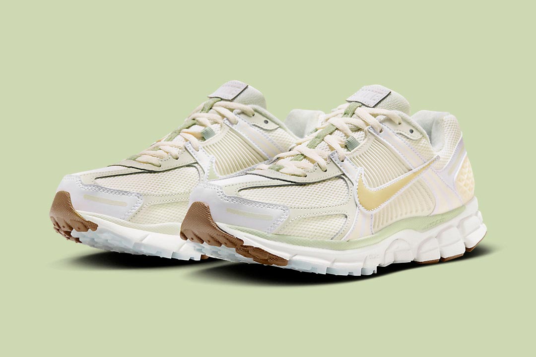 Nike Elevates the Zoom Vomero 5 With Sail Gold Hits
