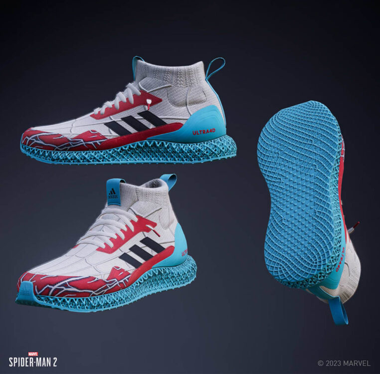 Spider-Man 2 x Adidas 4D Mid Evolved IG5342