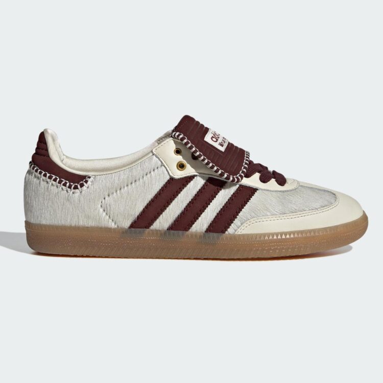 Wales Bonner x Adidas Samba IE0586 (Cream White/Mystery Brown-Cream White)