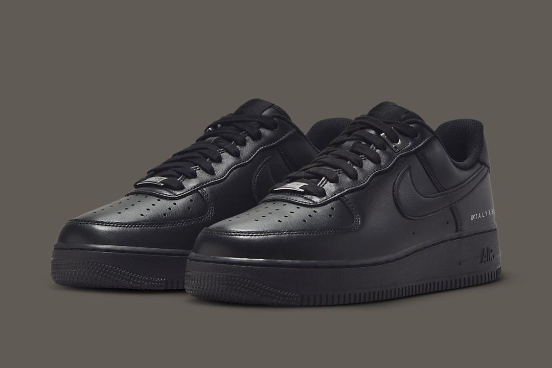 The ALYX x Nike Air Force 1 Low “Black” Releases Soon