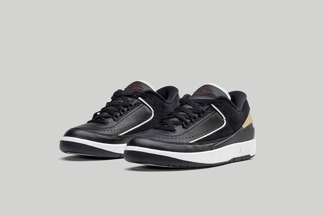 The Upcoming Air Jordan 2 Low WMNS Appears in Black and Metallic Gold