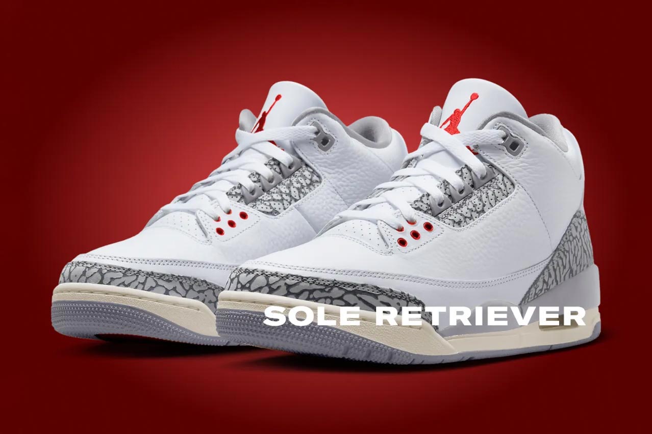 The Air Jordan 3 “Cement Grey” Releases August 2024