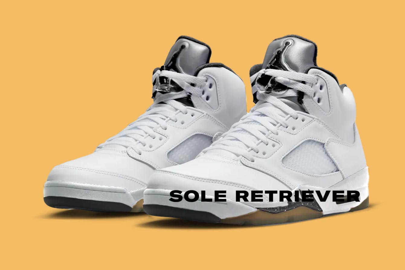 The Air Jordan 5 “White/Black” Returns in August 2024