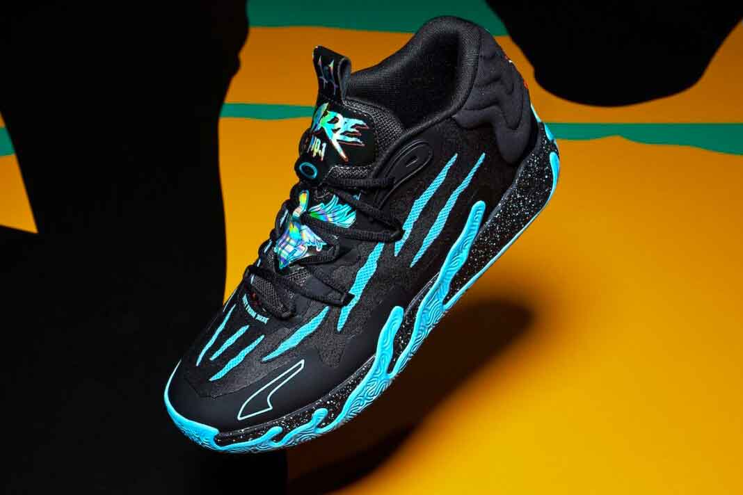 LaMelo Ball’s PUMA MB.03 “Blue Hive” Drops This Week