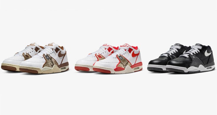 stussy plus nike air flight 89 collection holiday 2023 736x392