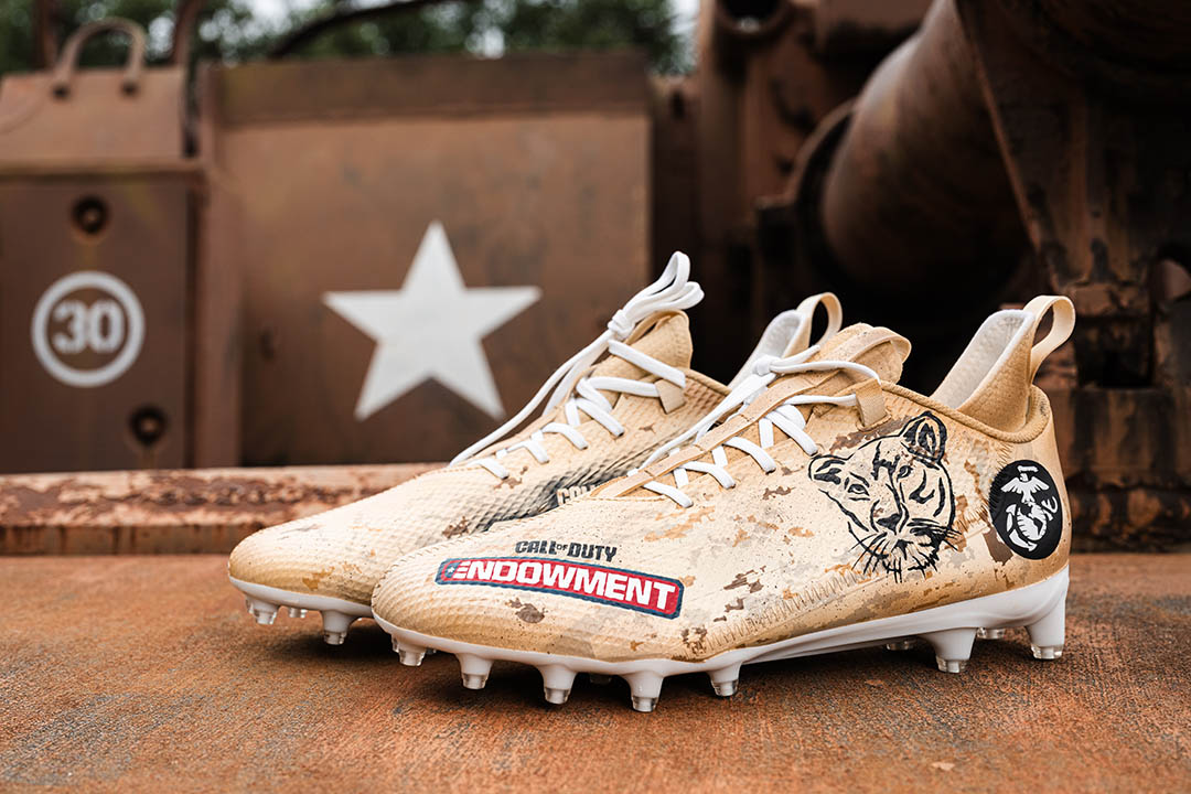 Travis Etienne’s Custom My Cause My Cleats Celebrates Real-Life Heroes