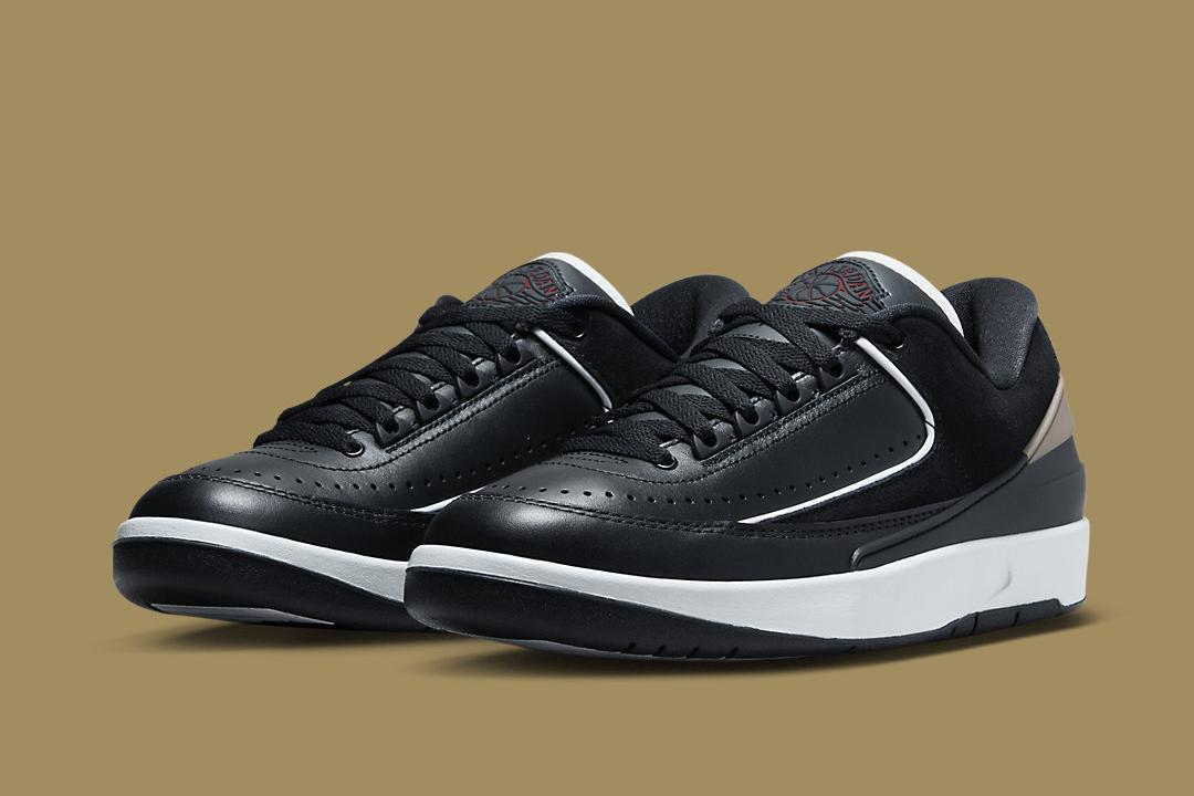 Air Jordan 2 Low WMNS "Black/Metallic Gold" DX4401-001