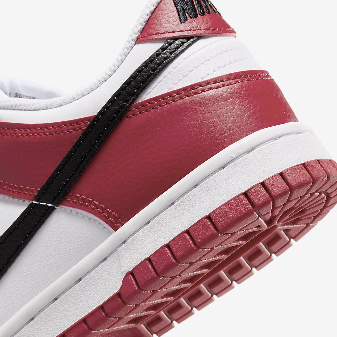 Nike Dunk Low GS Black Toe HF9980 600 Nice Kicks