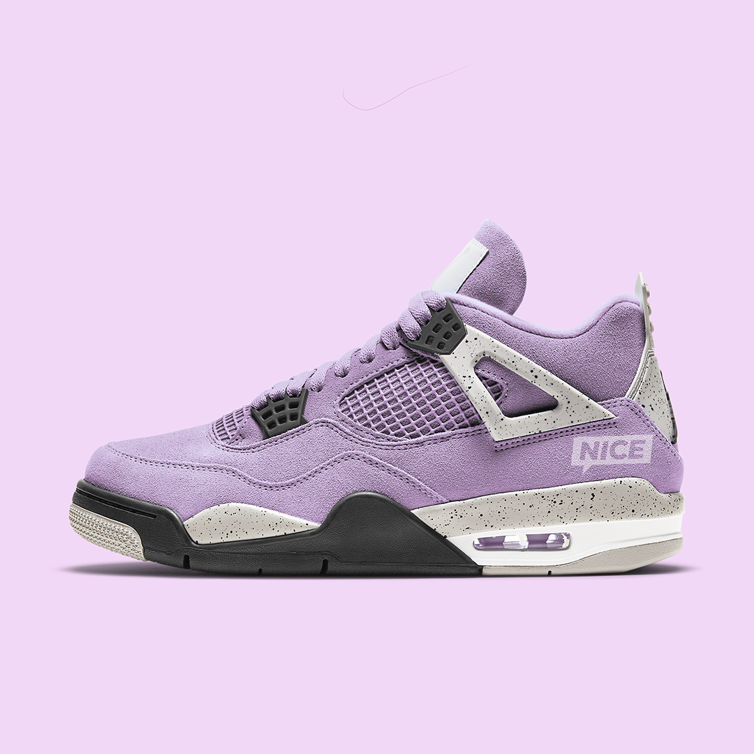 Nike Jordan Flight T-Shirt in Rot WMNS "Orchid" AQ9129-501