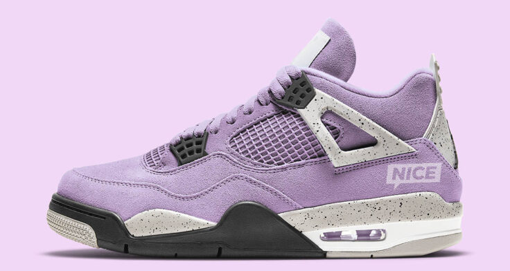 Air Jordan 4 WMNS "Orchid" AQ9129-501