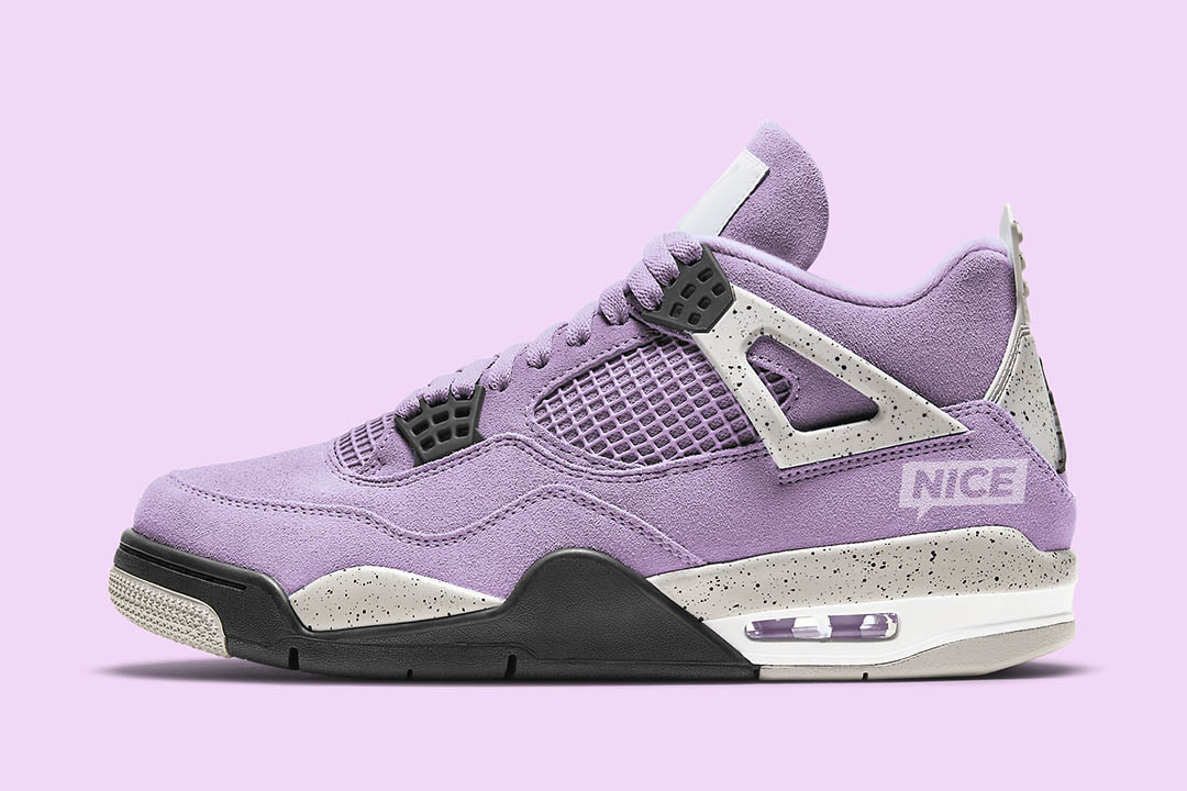 Air Jordan 4 WMNS "Orchid" AQ9129-501