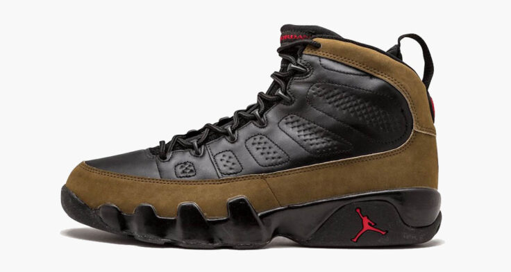 Air can Jordan 9 "Olive"