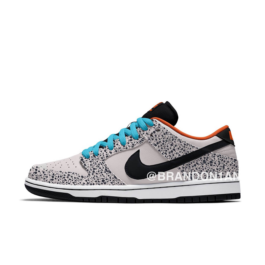 nike star sb dunk low safari fz1233 002 1