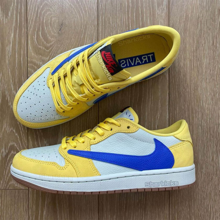- HQZ Travis Scott x Air Jordan 1 Low OG WMNS "Canary"