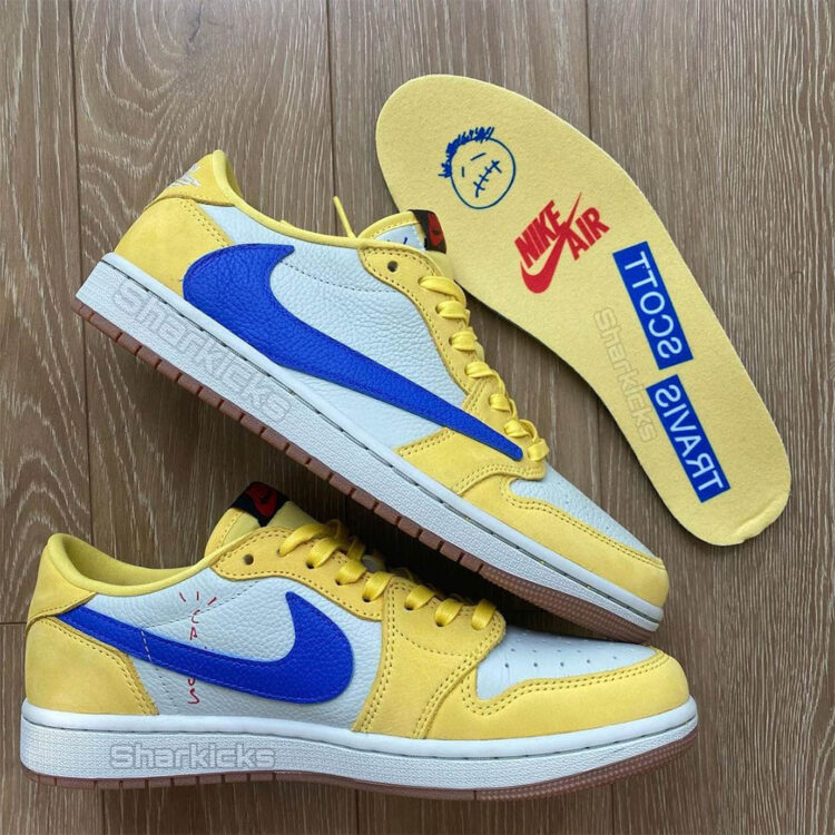 - HQZ Travis Scott x Air Jordan 1 Low OG WMNS "Canary"