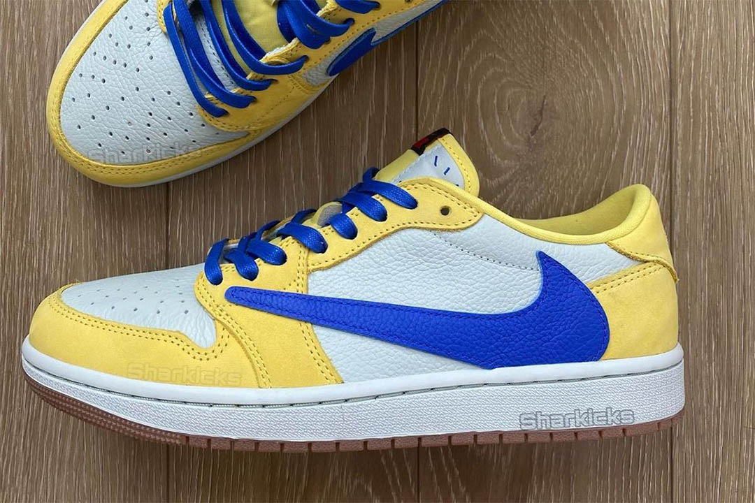 The Travis Scott x Air Jordan 1 Low OG WMNS “Canary” Releases This Summer