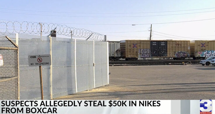 9 Men Arrested for Stealing $50,000 in Nike Sneakers