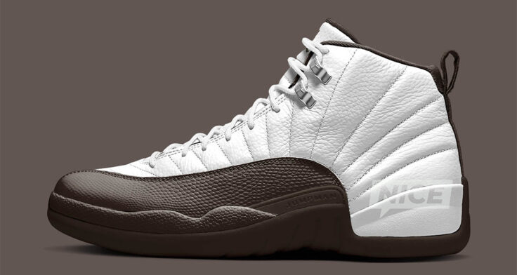 Air Jordan 12 "White/Baroque Brown" FZ5026-100