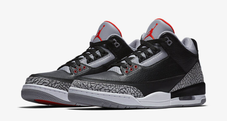 Air Jordan Retro 3 Reimagined "Black Cement" DN3707-0101 Holiday 2024