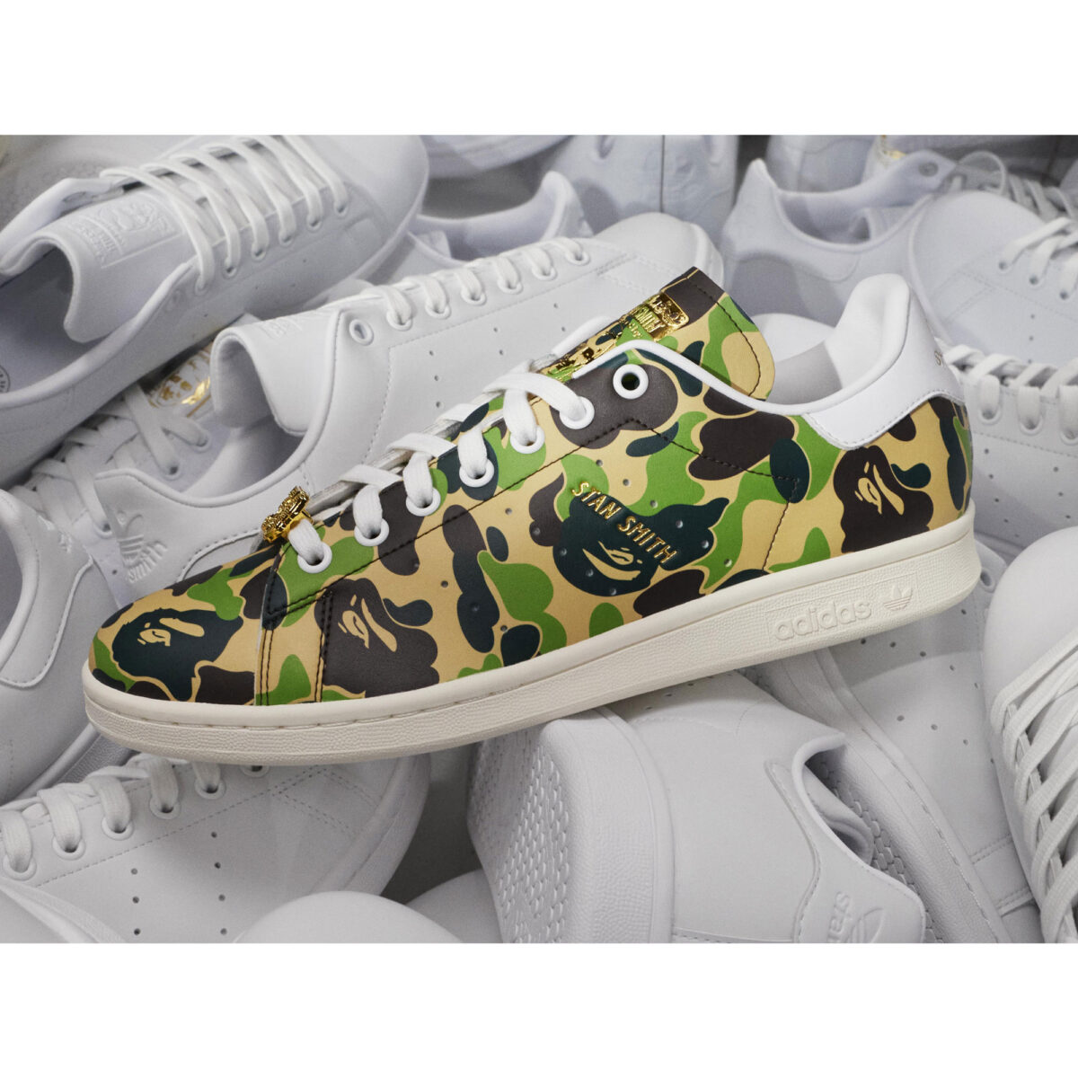 BAPE x adidas Stan Smith “ABC CAMO” | Nice Kicks