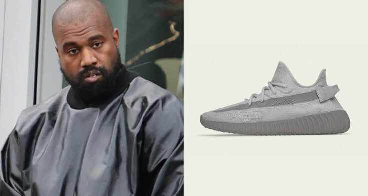 Kanye West Calls The fx7874 adidas top ten black green red patent new "Steel Grey" a "Fake" Colorway