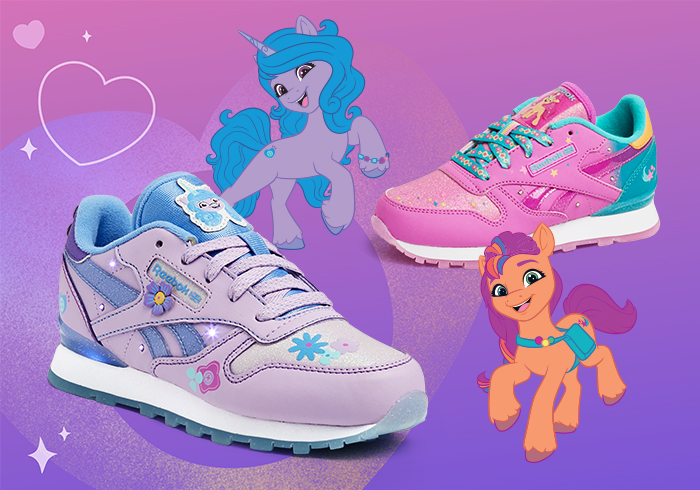 Reebok Taps My Little Pony’ For a Magical Children’s Collection