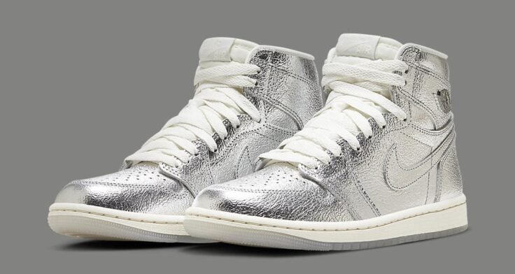 The Air Jordan 1 High Zoom CMFT 2 Has Surfaced in Cement Grey and Fire Red High OG WMNS "Chrome" FN7249-001