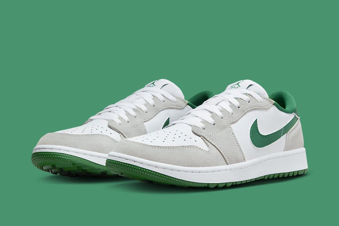 Try Your Luck on the Green With the Air Jordan 1 Low Golf “Pine Green”
