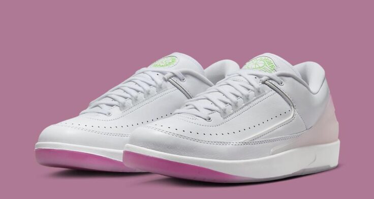 Air Jordan 2 Low "Cherry Blossom" FQ3228-100