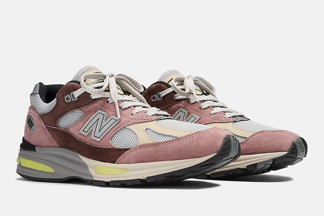 The New Balance 991v2 Blooms in “Rosewood” For Spring
