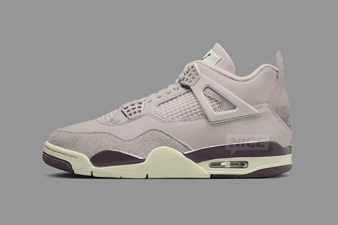The A Ma Maniere x Air Jordan 4 WMNS “Fossil Stone” is Rumored to Release This Fall