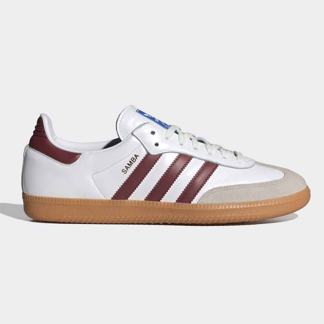 Collegiate burgundy adidas sales