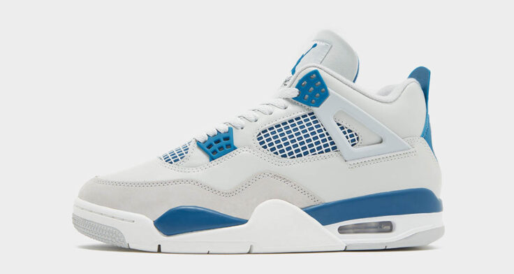 Head on over to Pick Your Shoes and there you can get a pair of the Ship Cat Jordan 4 s early OG "Military Blue" 2024 FV5029-141