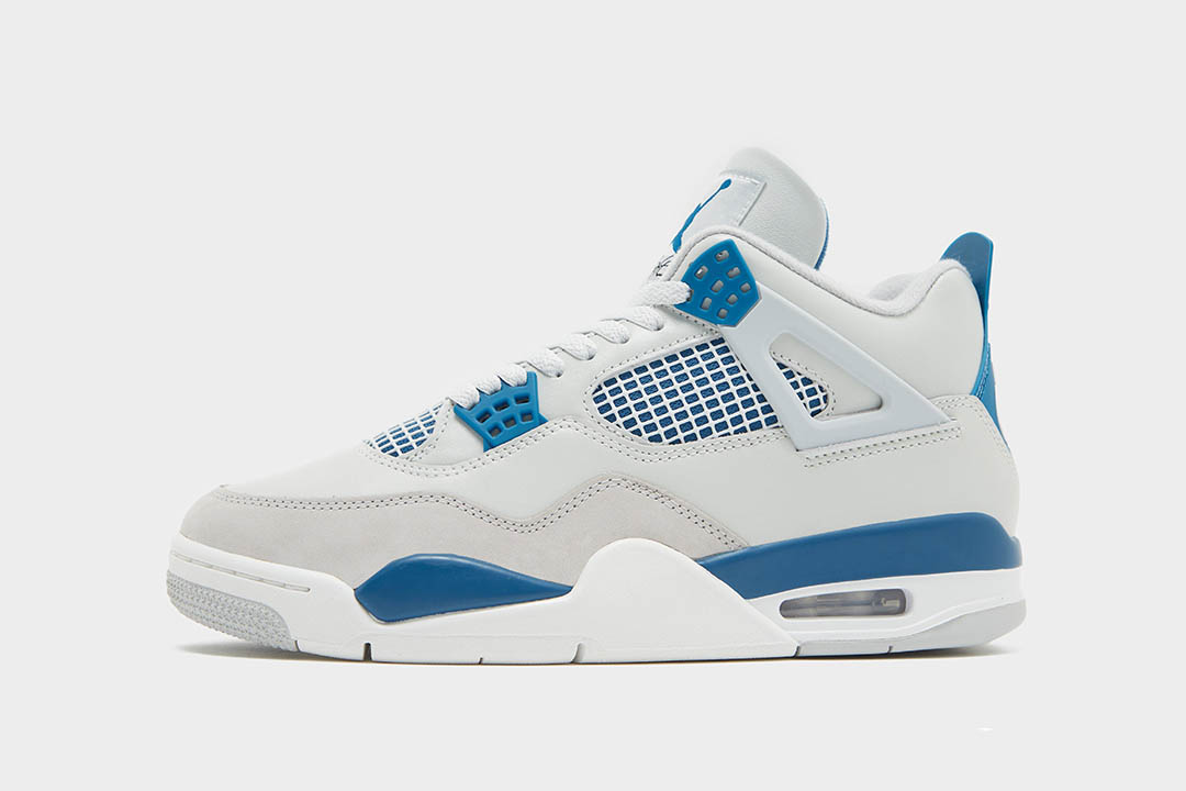 The Air Jordan 4 “Military Blue” AKA “Industrial Blue” Shock Drops Soon