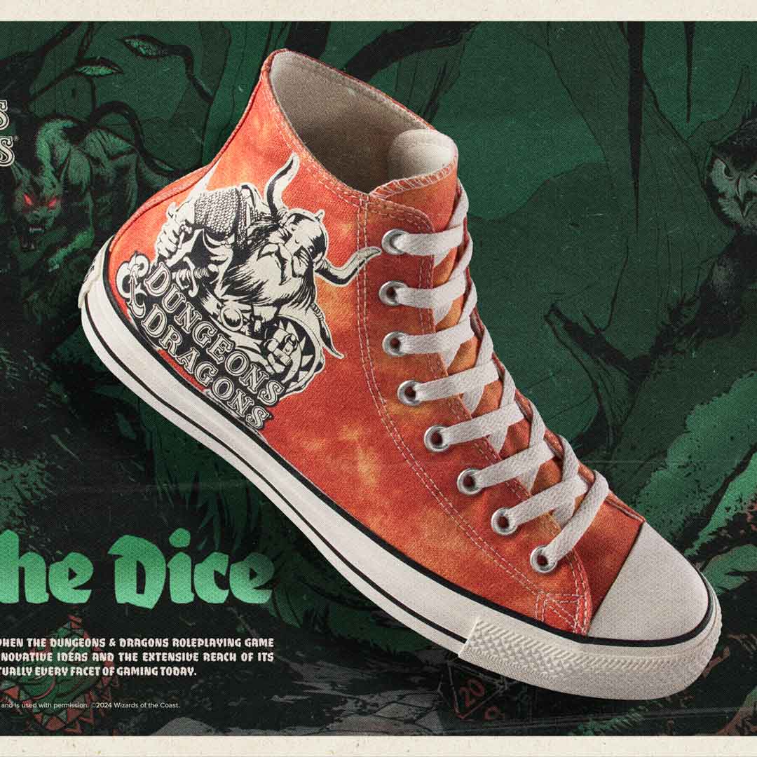 Dungeons & Dragons x Bright converse